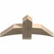 Ekena Millwork Bellingham Rough Sawn Timber Gable Bracket, Douglas Fir, 36"W x 16"H x 4"D x 6"F, 11/12 Pitch GBW036X16X0406BEL00RDF - alternate 4